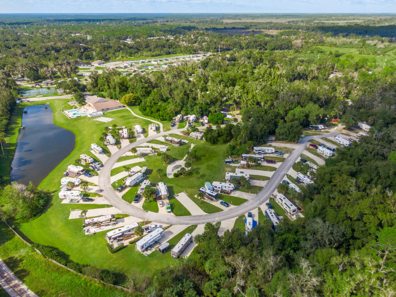 Seasons in the Sun RV Resort Aerial View